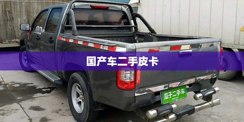 国产车二手皮卡