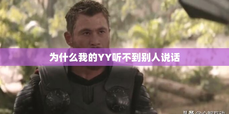为什么我的YY听不到别人说话 为什么我的YY听不到别人说话