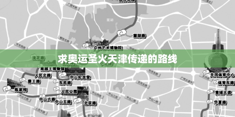 求奥运圣火天津传递的路线 求奥运圣火天津传递的路线