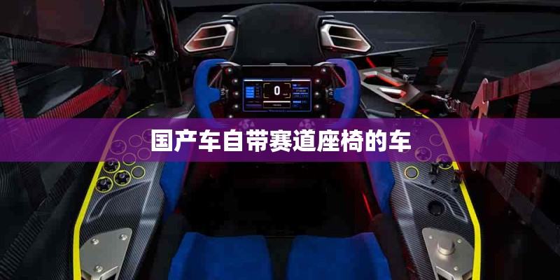 国产车自带赛道座椅的车 国产车自带赛道座椅的车