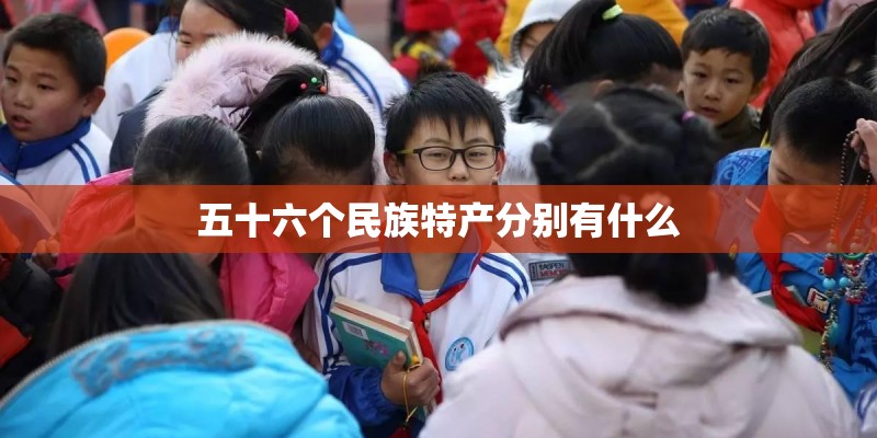 五十六个民族特产分别有什么 五十六个民族特产分别有什么
