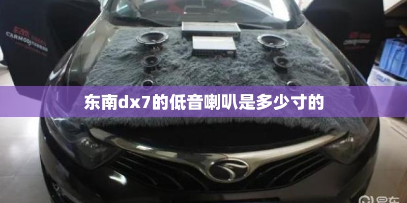 东南dx7的低音喇叭是多少寸的