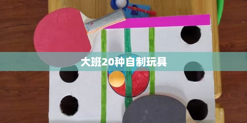 大班20种自制玩具 大班20种自制玩具
