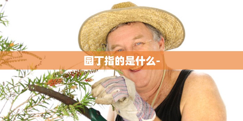 园丁指的是什么-