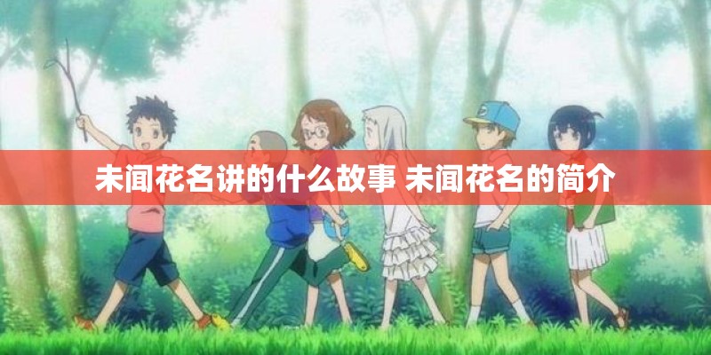 未闻花名讲的什么故事 未闻花名的简介 未闻花名讲的什么故事 未闻花名的简介
