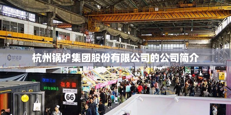 杭州锅炉集团股份有限公司的公司简介 杭州锅炉集团股份有限公司的公司简介
